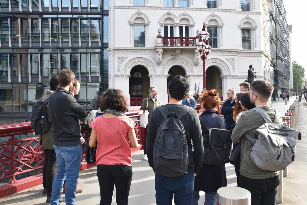 Walking Tour with AA students